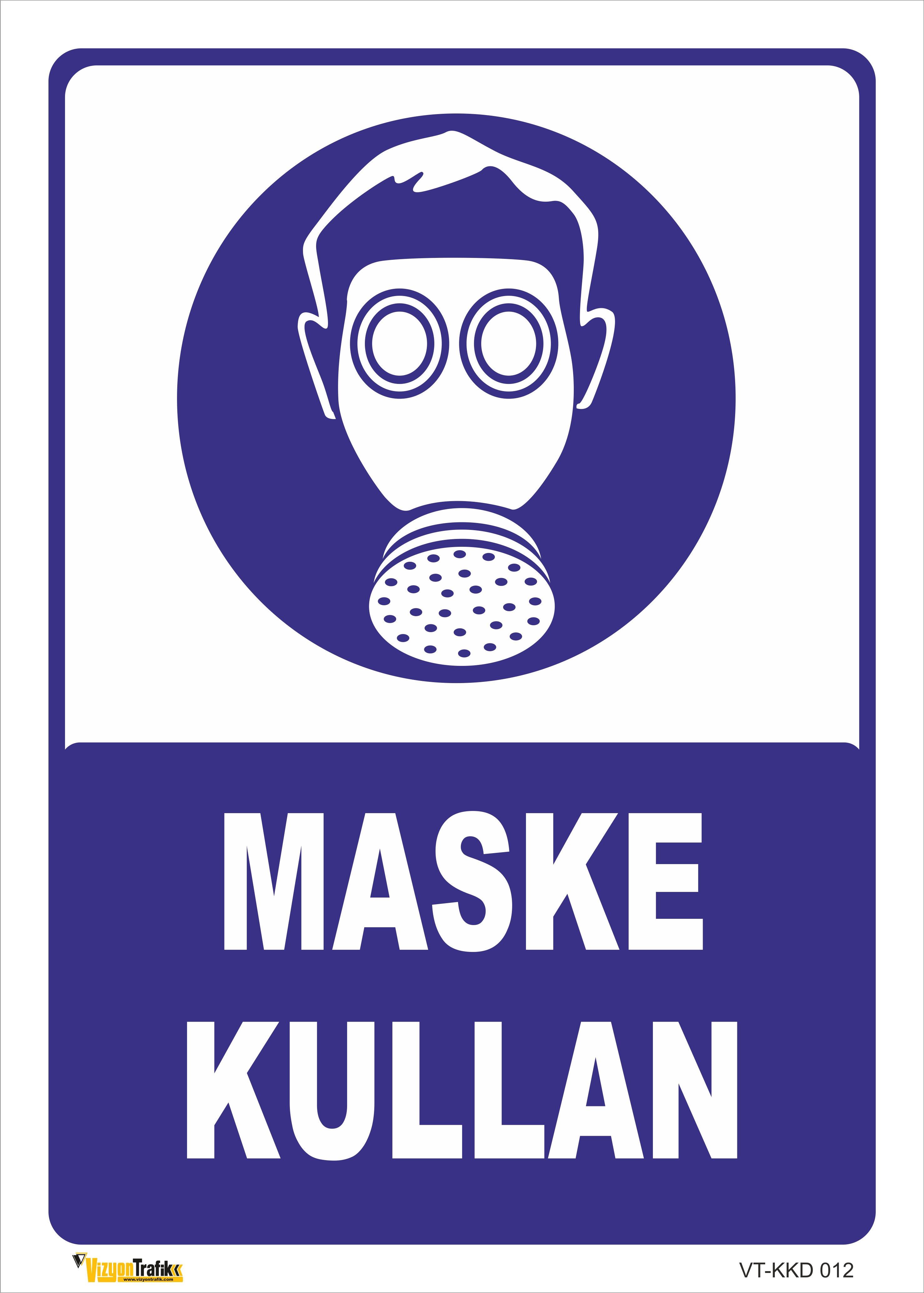 MASKE KULLAN LEVHASI